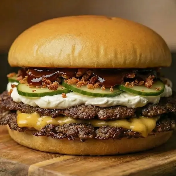 Smash Burger Cream Cheese 100g da Open Burger
